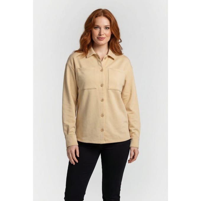 RAIZZED Demi Blouse Khaki Sport Maat: L | Overhemden Outlet | Dames | Beige