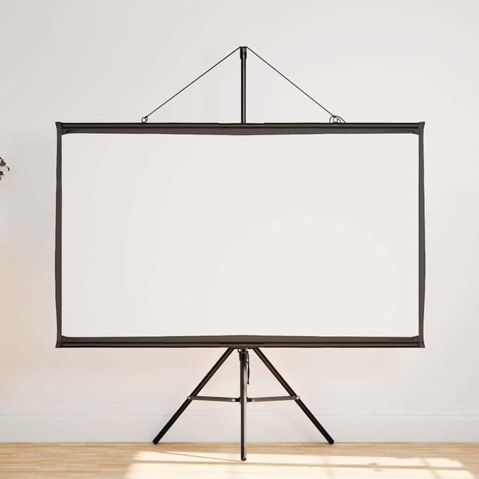 vidaXL - Projectiescherm - met - statief - 72 - inch - 16:9