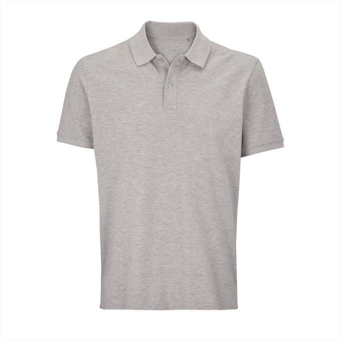 SOL'S Unisex Polo Shirt Pegase L04242 - Grey Melange - 4XL