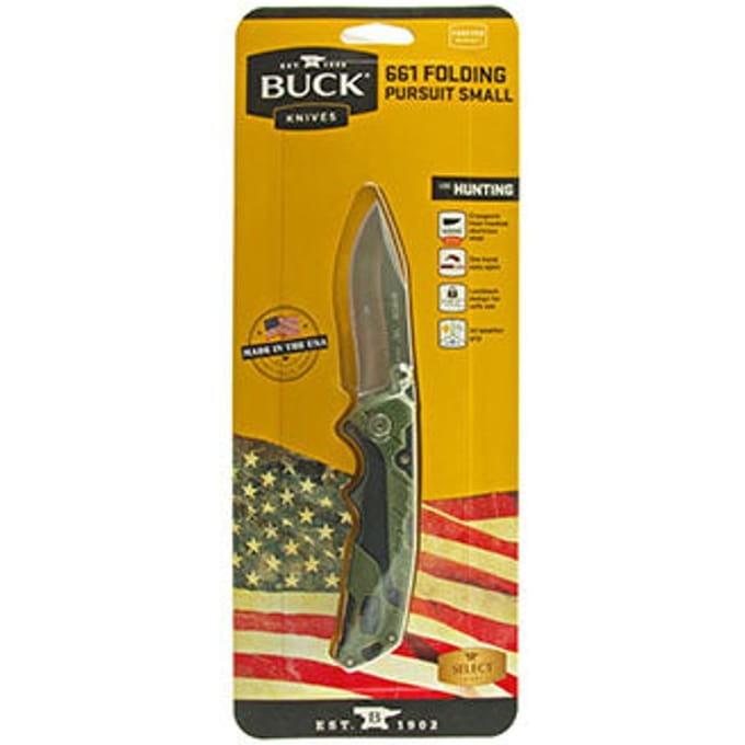 Buck zakmes Folding Pursuit Small Clampack