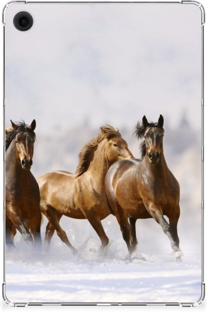Samsung Galaxy Tab A9 Plus Back Case Paarden