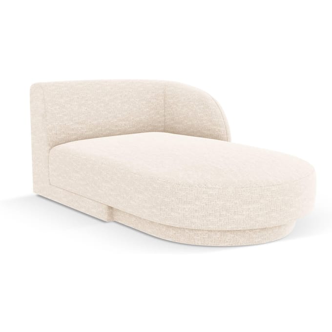 Chaise longue Miley rechts chenille | Micadoni Limited Edition