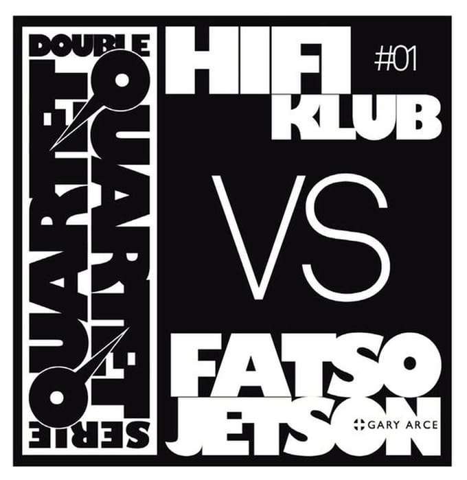 Hifiklub Vs. Fatso Jetson - Double Quartet Serie #01 (LP) (Coloured Vinyl)
