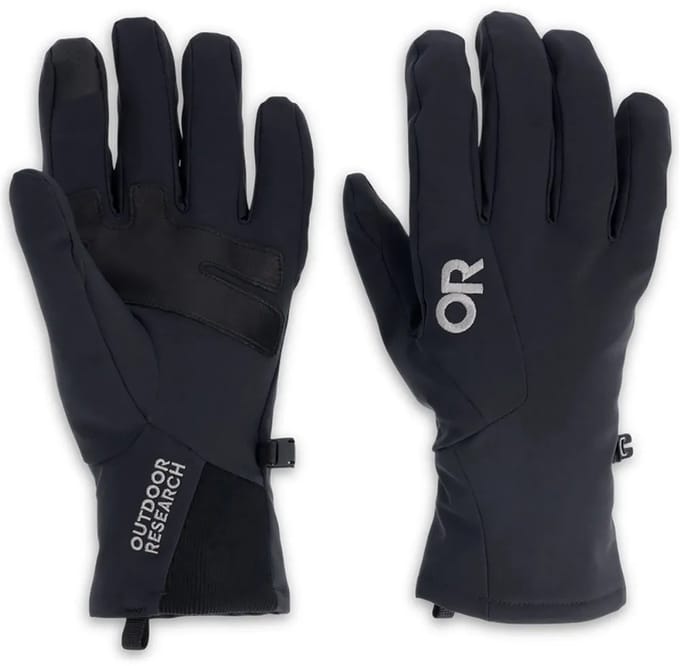 Outdoor Research Sureshot Softshell Handschoenen Zwart S Man