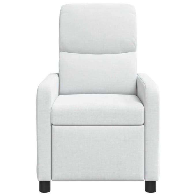 vidaXL - Recliner - Wit - Polyester