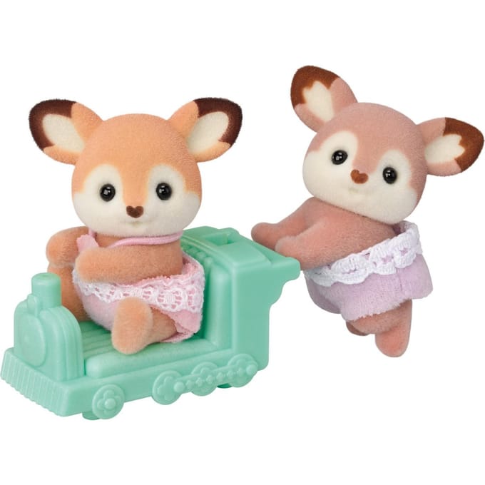 Sylvanian Families 5800 Tweeling herten- 2 fluweelzachte speelfiguren