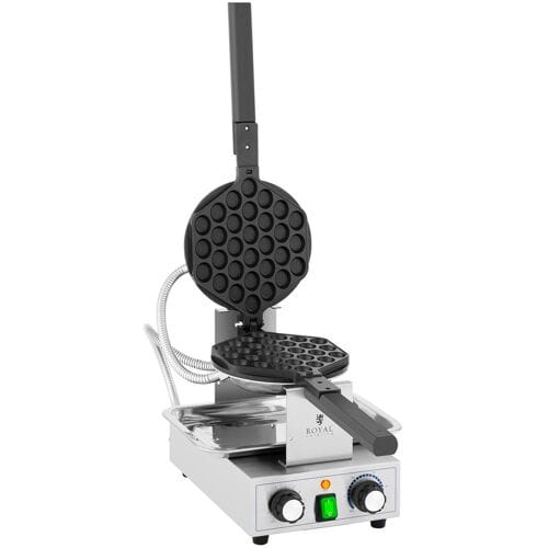 Royal Catering Bubble wafelijzer - 1.400 W - 50-250 ° C - Timer: 0 - 5 min 10011980