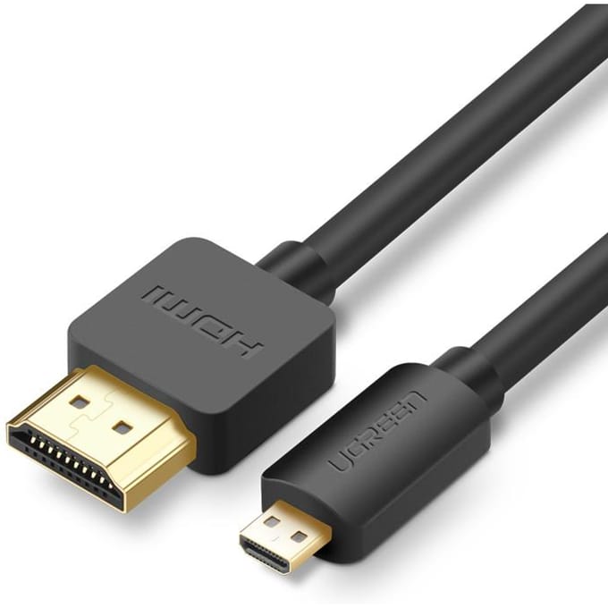 Ugreen Serie - Kabel - Micro HDMI naar HDMI - 4K 60Hz - 3m - 30AWG