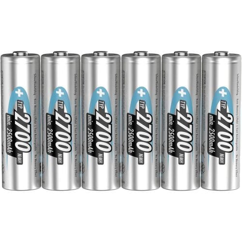 Ansmann 4+2 HR06 Oplaadbare AA batterij (penlite) NiMH 2700 mAh 1.2 V 6 stuk(s)