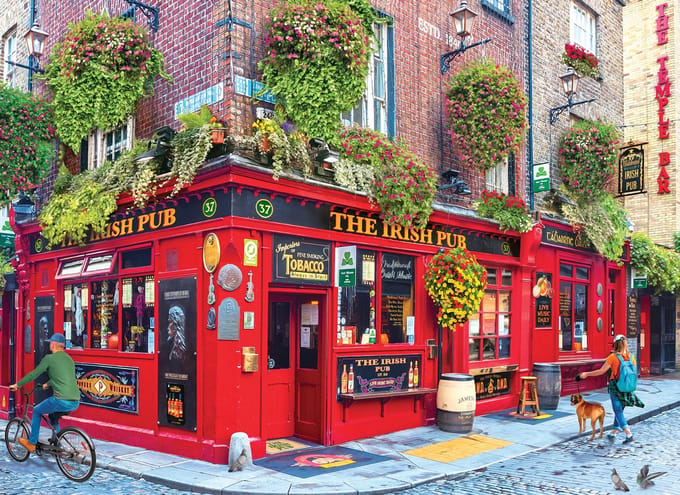 Eurographics - Ierse Pub - 1000 stukjes 68×48cm (b×h) - Legpuzzel
