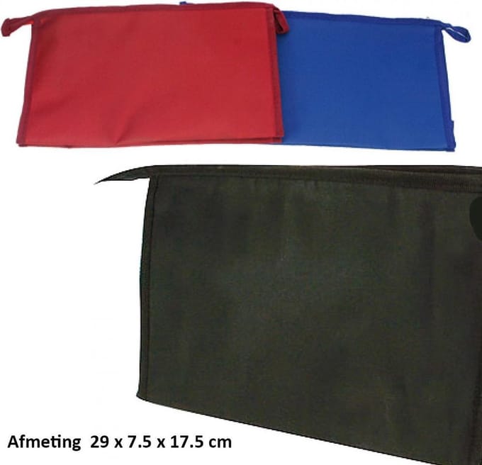Budget Toilettas Rood -Afmeting 29 x 7.5 x 17.5 cm