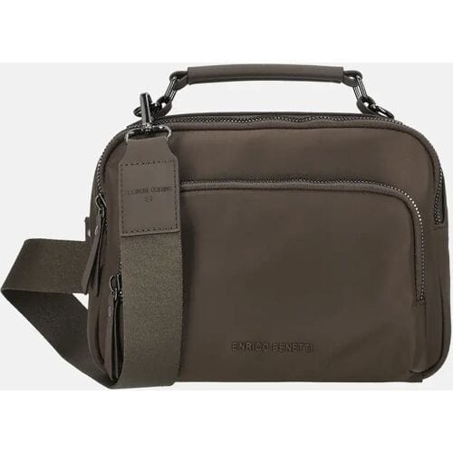 Enrico Benetti Caroline crossbody 3rits donkerbruin