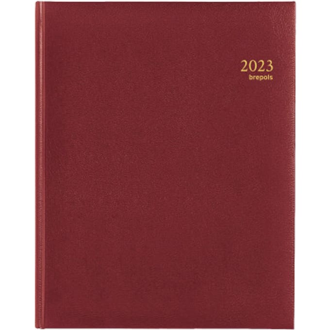 Agenda 2027 Brepols Concorde Lima 7dagen/2pagina's bordeaux
