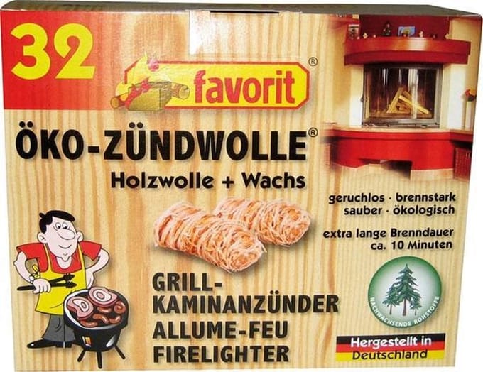 favorit® Aanmaakblokjes houtwol 32 stuks