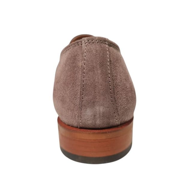 Melik Marvin Taupe Suede Heren Geklede Instappers - Taupe - 44