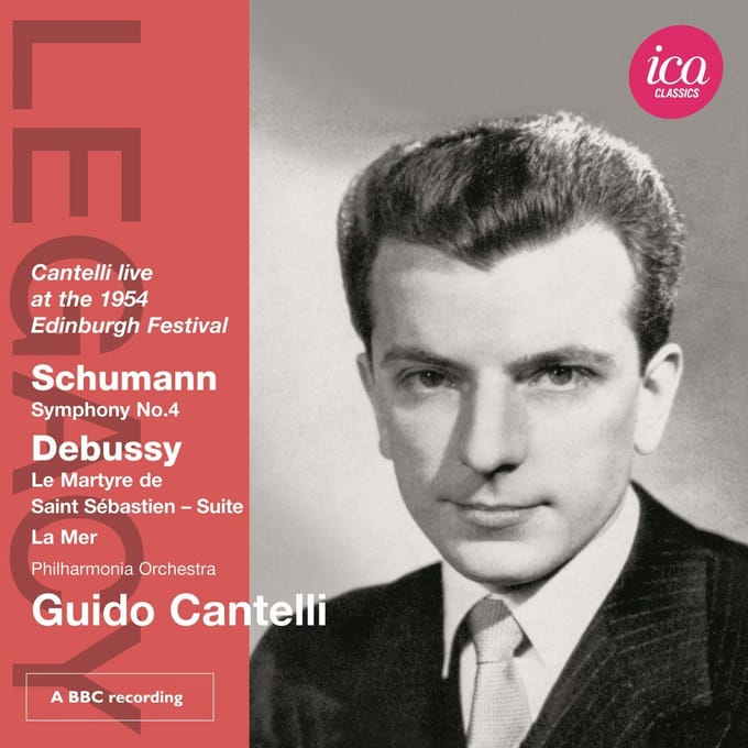 Guido Cantelli, Philharmonia Orchestra - Symphony No. 4 | Le Martyre De Saint Sébastien - Suite | La Mer (CD) (Remastered)