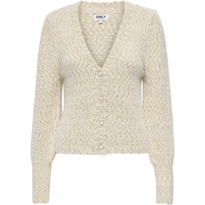 Only onlrosette ls cardigan cs knt 15259423 egret