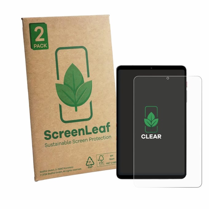 2 Stuks Screenprotector voor BNCF BPad T1 - Hoogwaardige Beschermfolie transparant