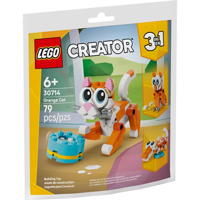 LEGO Creator - Oranje Kat (paperbag) - 30714