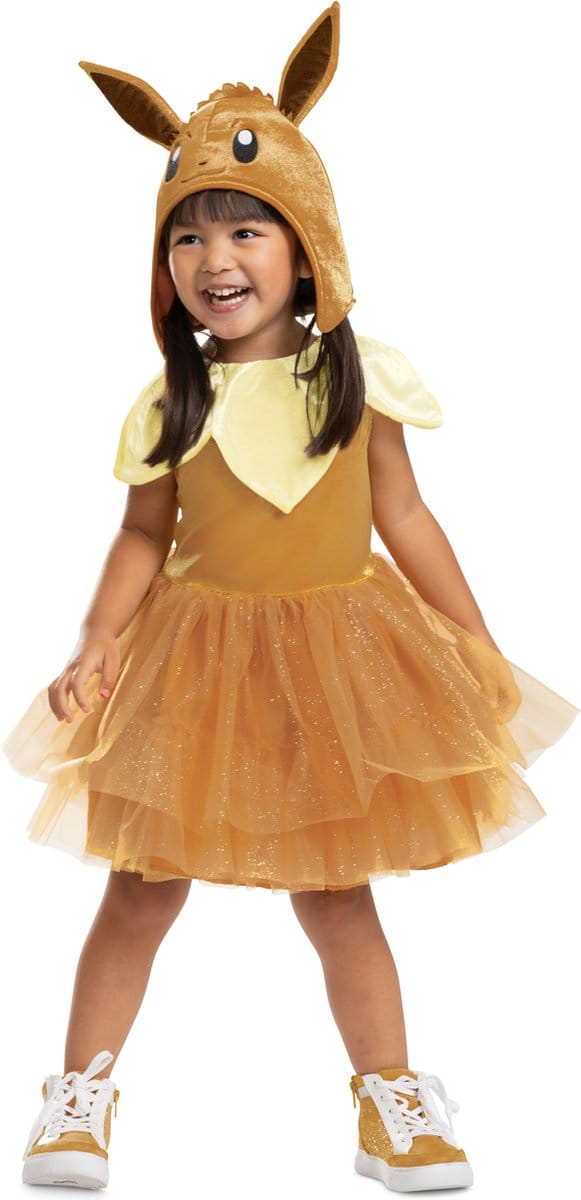 POKÉMON, Eevee Tutu peuterjurk, Maat M (3T-4T jaar)
