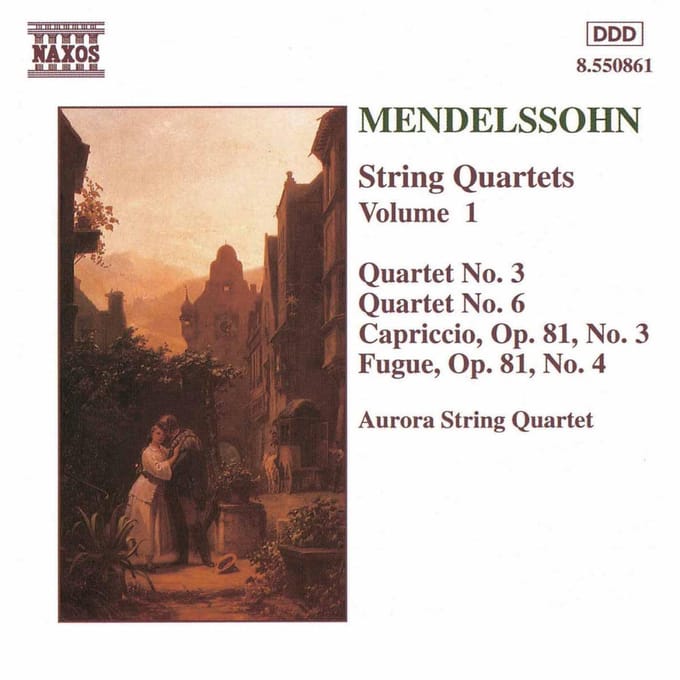 Aurora String Quartet - Mendelssohn: String Quartets 1 (CD)