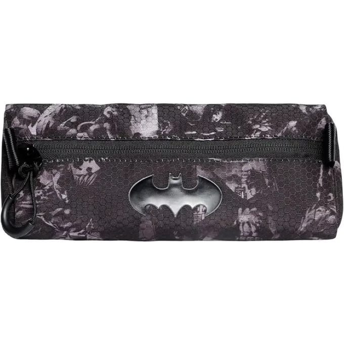 Karactermania - DC Comics Batman - Neon-Driehoek Roletui - Potloden etui - Pennenetui - Zwart