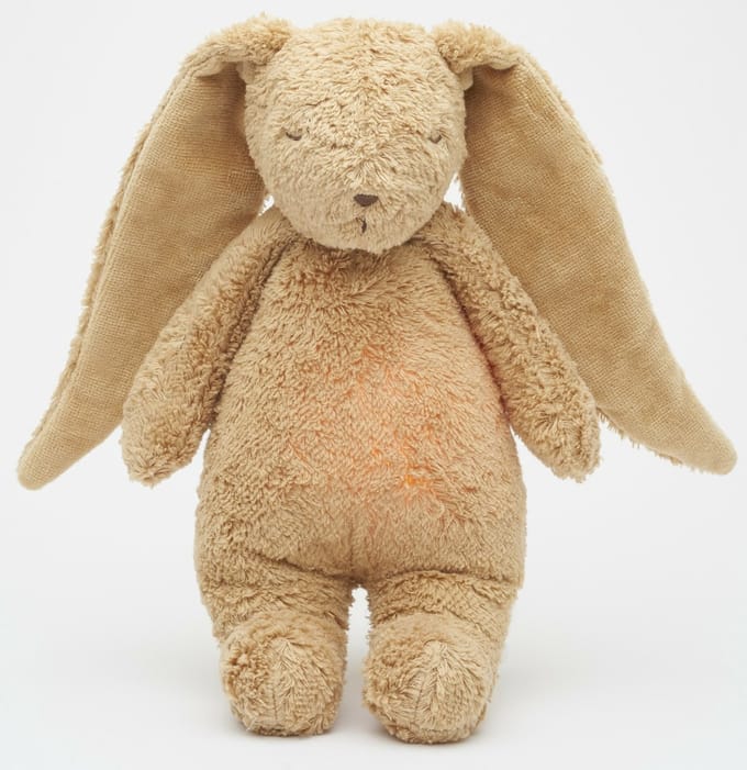 Moonie knuffel 2.0 - The Humming Bunny Cappuccino Natur