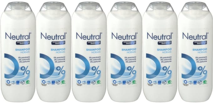 Neutral - Shampoo - Sensitive Skin - 250ml x 6