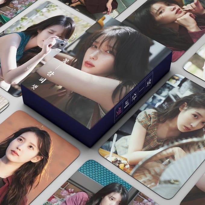 KPOP 55pcs/box IU Photocard