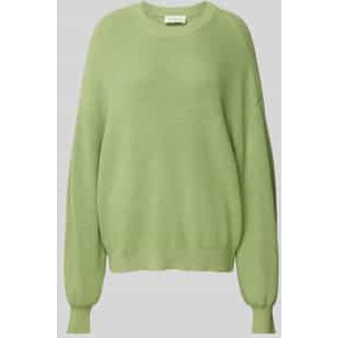 Oversized gebreide pullover met ronde hals, model 'Acentia'
