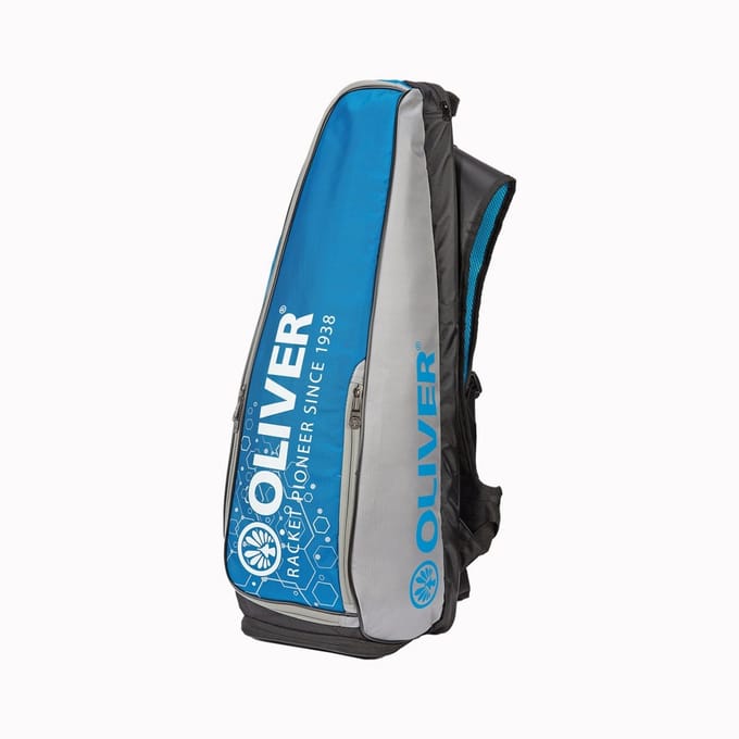 Oliver Long backpack - squash / badminton - zwart / blauw