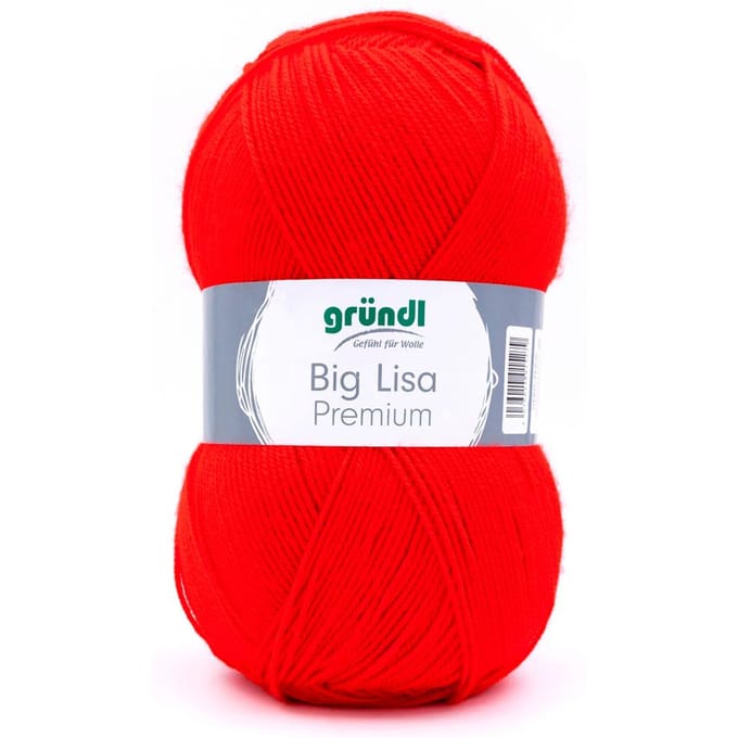 Wol Gründl "Big Lisa Premium" - Rood