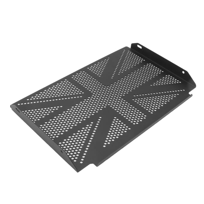 Cache Grille de Radiateur Acier Inoxydable Protecteur de Radiateur de Moto pour Trident 660 gray