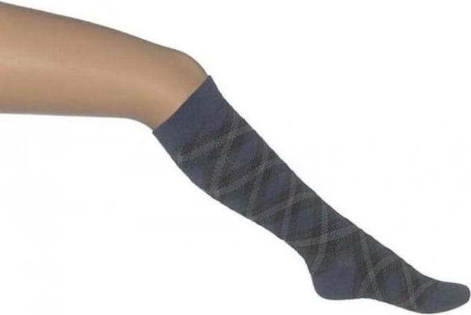 Bonnie Doon kniekousen 27/30 navy