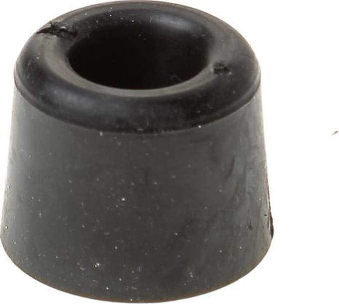 Deurbuffer zwart  25mm