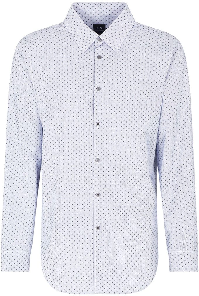 Armani Exchange Xm001153_af16623 Overhemd Met Lange Mouwen Wit M Man