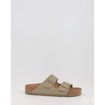 Birkenstock -Dames - kaki/camouflage - Narrow-slippers & muiltjes - maat 36