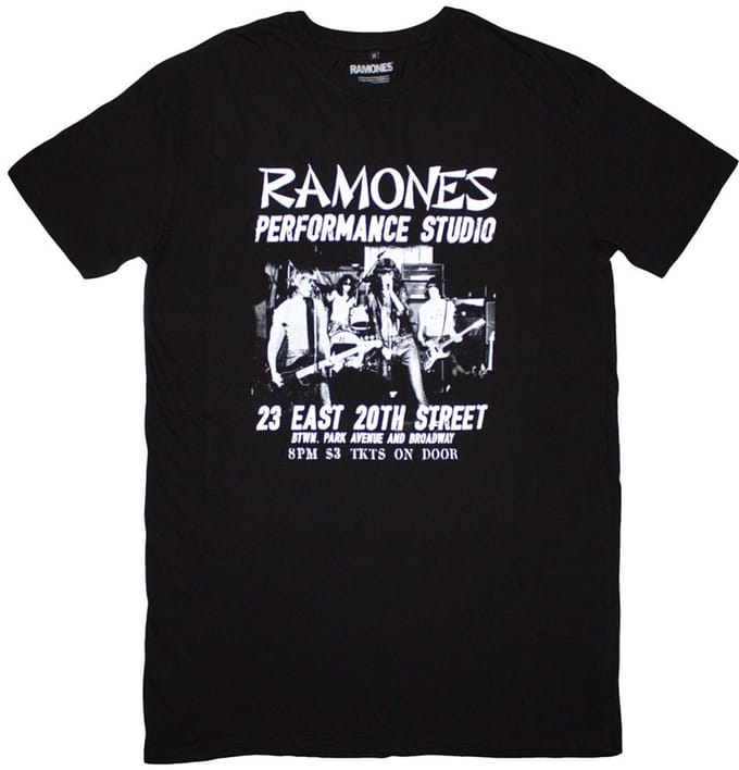 Ramones - East Village T-shirtjurk - M - Zwart