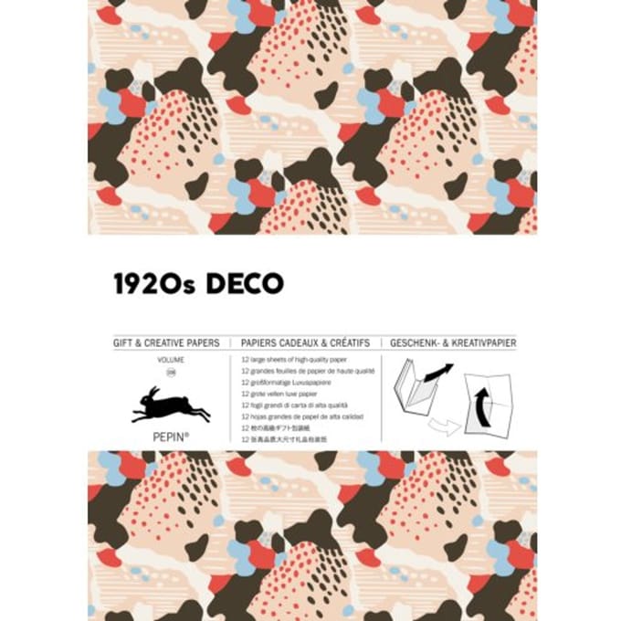 1920s Deco - Gift Wrapping Paper Book - Pepin van Roojen