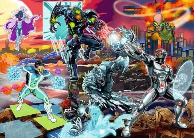 Ravensburger puzzel Cyborg Collector's Edition 1000 stukjes film.