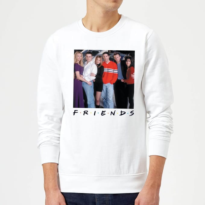 Friends Cast Pose trui - Wit - S