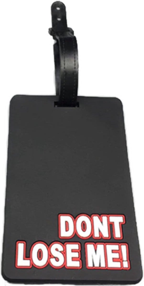 DW4Trading Kofferlabel - Reislabel - Bagage label - Don’t Lose Me!