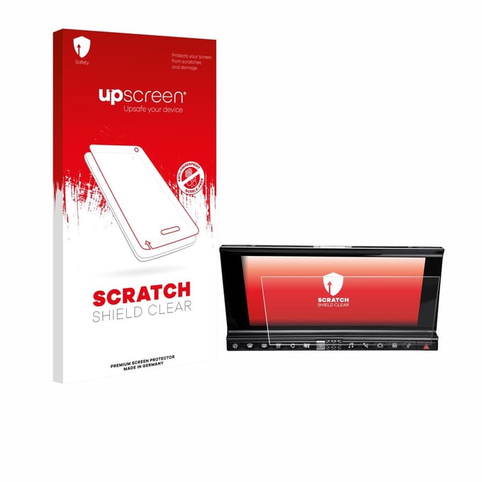 upscreen - Screenprotector voor DS 7 Crossback Infotainmentsystem - Folie Beschermfolie transparant