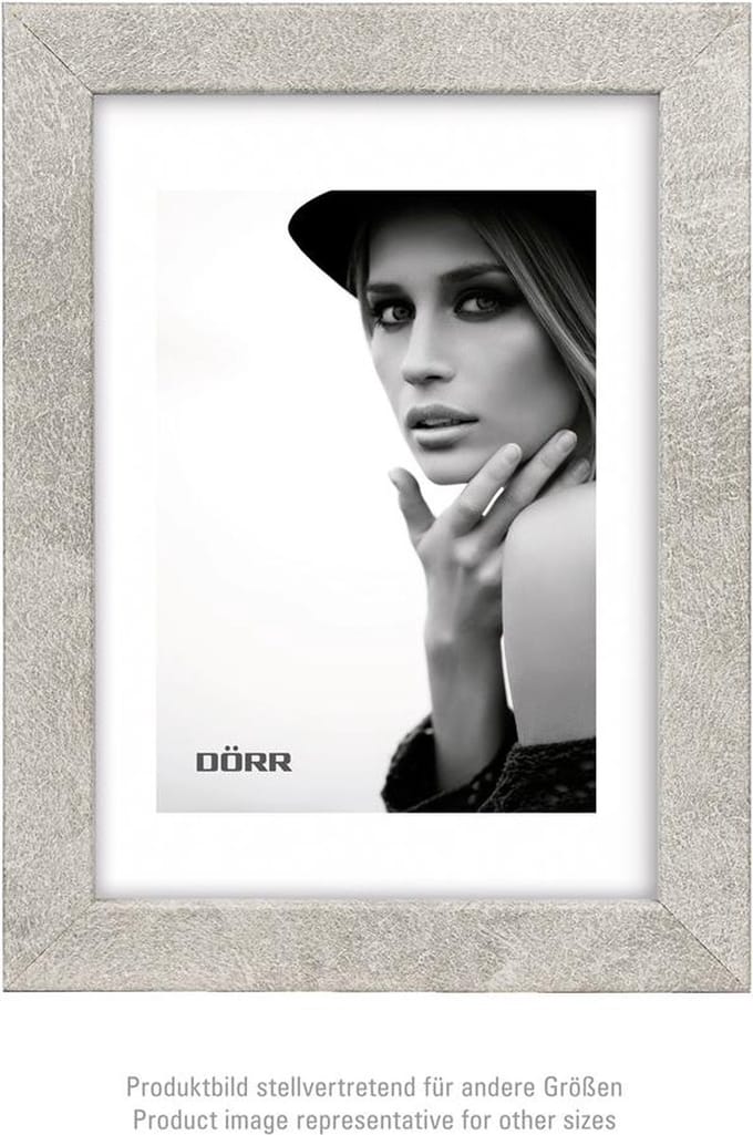 Dörr Graphit Houten fotolijst 15x20 lichtgrijs