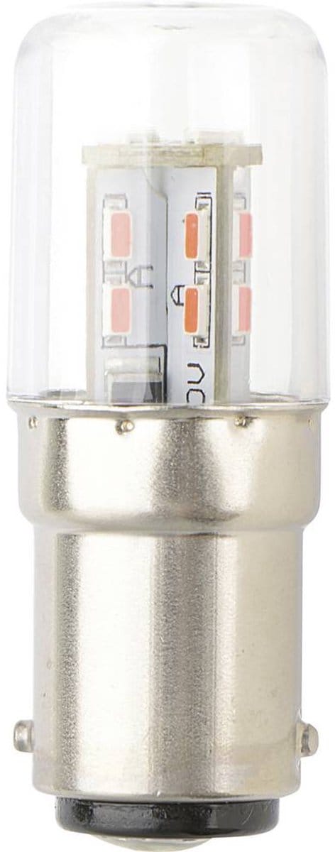 TRU COMPONENTS TC-13794728 LED-signaallamp Rood BA15d 230 V/AC 200 lm