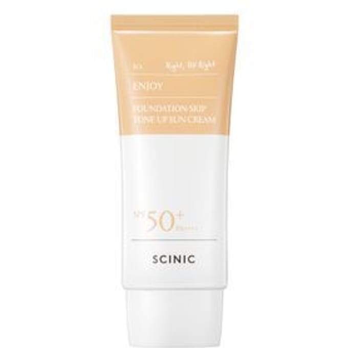 SCINIC - Enjoy Foundation-Skip Tone Up Sun Cream - Zonnebrandcrème