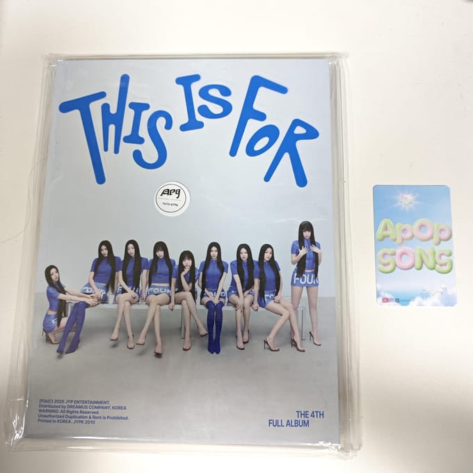 TWICE - [THIS IS FOR] 4ème album This