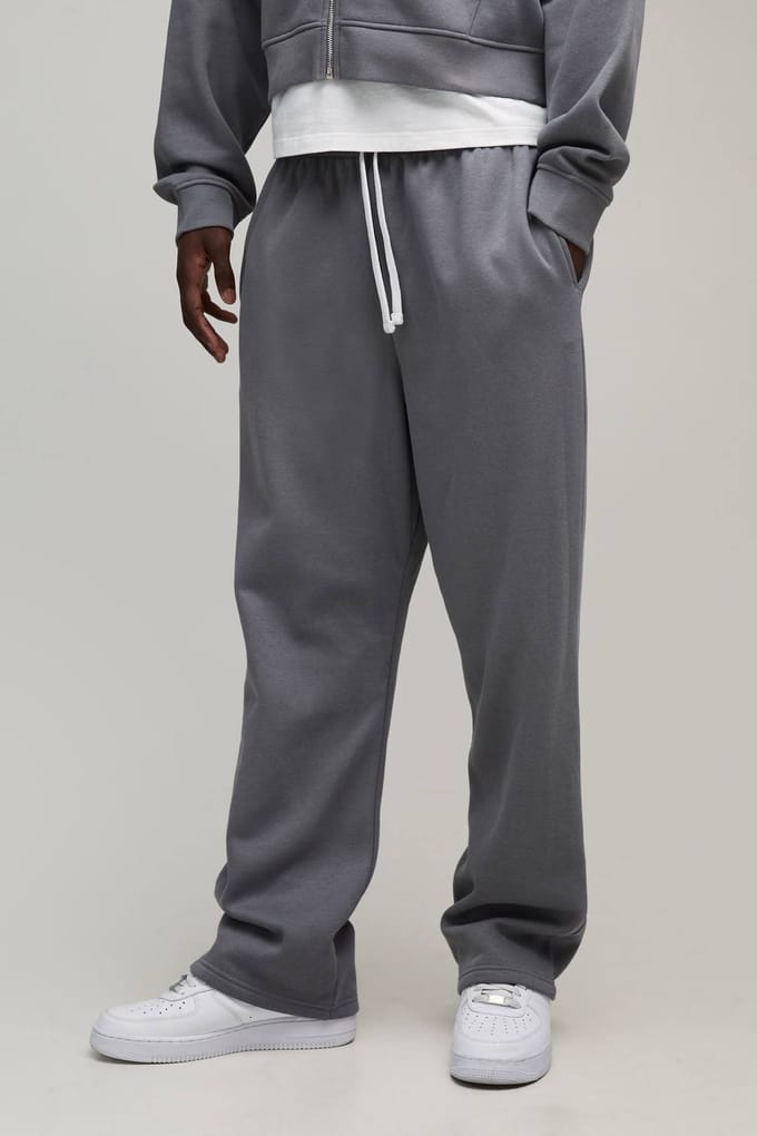 Basic Baggy Drop Crotch Jogger | Grey | Size Medium