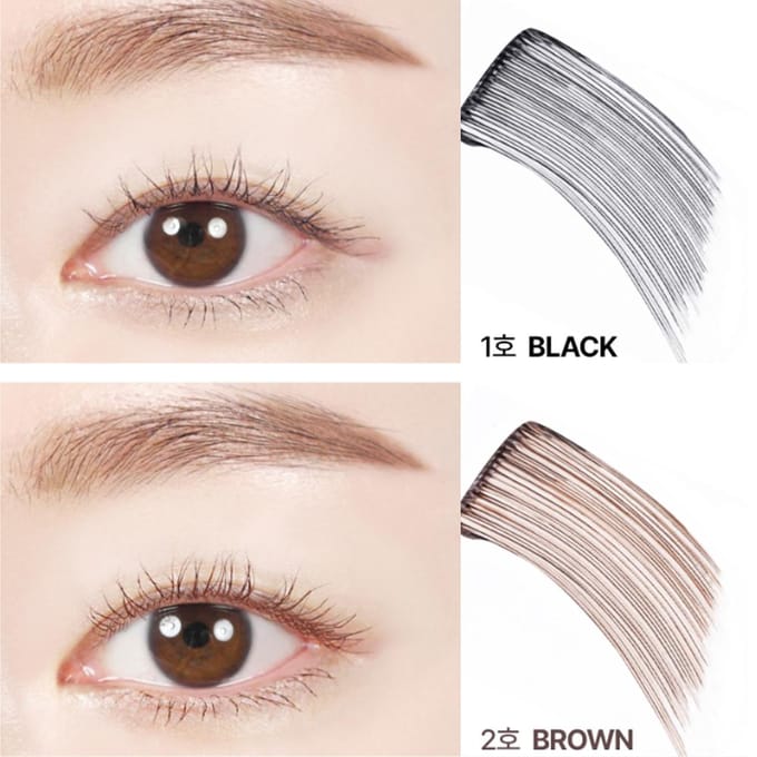 innisfree - Skinny Microcara Zero - 2 Colors 2023 Version - #02 Brown
