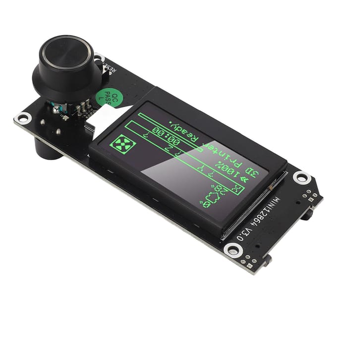 LCD Grafisch Smart Display Controlebord Mini12864 V3 3D Printer Smart Controller met Opslagkaart gray